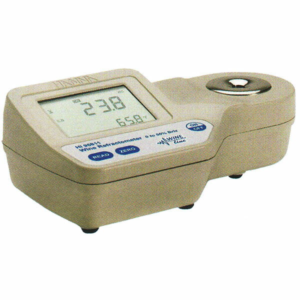 HANNA デジタル糖度計 HI96811測定範囲Brix0〜50％ 0〜80.0℃