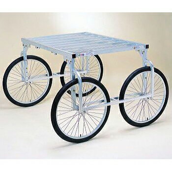 ハラックス 楽太郎 RA-200 エアータイヤ (TR-26×1.95T) アルミ製 収穫台車 法人個人選択