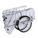 アルミ製 折りたたみ式 リヤカー アルインコ HKW-180 側板付