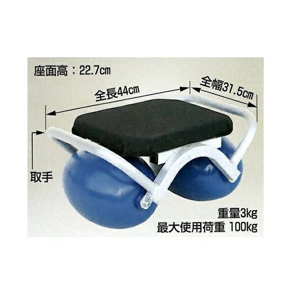 スワット RSA-250 コロ丸 乗用作業車 スイングタイプ 農業用 移動用作業イス ハラックス HARAX