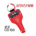 近正 専用ケース CS-B3 園芸鋏、農園鋏、ぶどう鋏用 カラビナ付き チカマサ (定形外郵便 150)