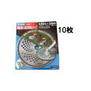 (10枚セット) ゴールデンスター キンボシ 斜埋込式チップソー 230mm×36P 210428 (2枚組×5セット) zs