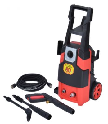 アサバ 100V 高圧洗浄機 モータータイプ パワフルエイティー APW-80 (モーター式 洗浄機) 麻場