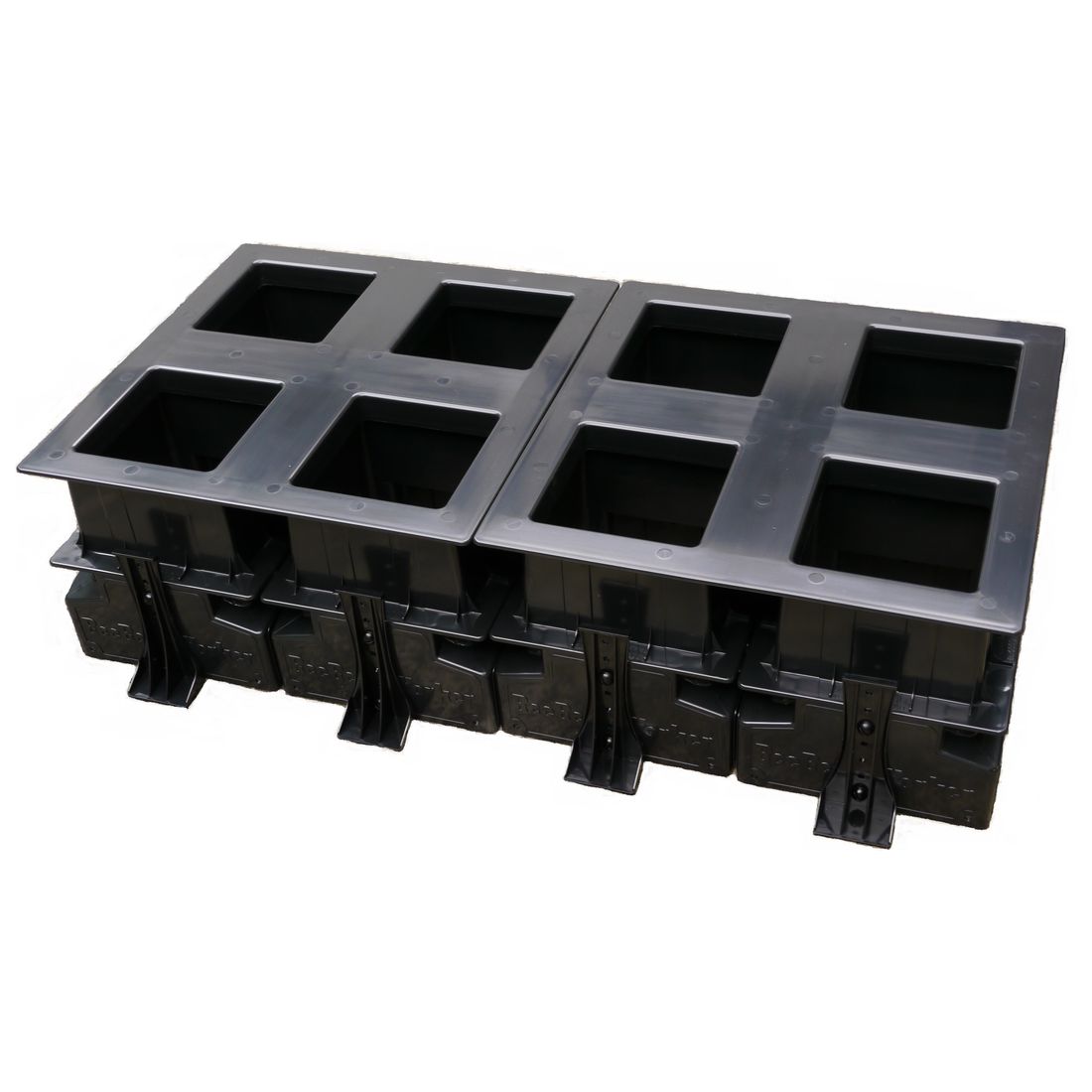 乐天商城 - 土のう製作器 ビービーワーカー 8型 (4型×2台の組合せ商品) 世界最速土嚢袋詰め器 ビービーダブリュ