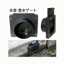 水番 豊水ゲート100 水田用給水口 1個 水田用 (水口栓 水口ゲート) サンポリ (5個特価 10個特価あり)