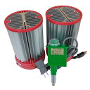 SPF-500 昭和精機工業 パネルヒーター 500W (12Fサーモ付き )