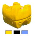 モリマーサム樹脂工業 ローリータンク SL-300 (色選択 黄色/黒色/スカイブルー色) 300L 排水口付(バルブキャップ25A) ※スカイブルー色は受注生...