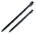 (1000本セット) トンネル用プラ杭 TP-40 (400mm) プラスチック杭 万能杭 プラ杭 サンポリ (法人/個人 選択)