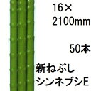 (50本セット) タキロンシーアイ (業務用 農業用支柱) 被覆鋼管支柱 16×2100mm 新ねぶし竹 新ネブシ 農竹 シンネブシ 16mm×2.1m カラー鋼管 (個人宅配送不可)　saka