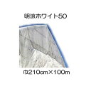 ワリフ 明涼50 210cm×長さ100m 2.1×100m 遮光率50% 不織布 日新商事