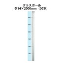 電気柵用部材 グラスポール (Φ14×2000) 50本セット [KD-GLS14*2000] ロッドタイプ [支柱 電気柵 防獣対策 家庭菜園用 瀧商店 A69]未来のアグリ