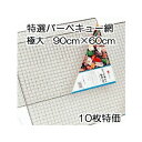 (10枚セット特価) 特選 バーベキュー網 (極大) 60×90cm BBQ網 バーベキューあみ BBQあみ
