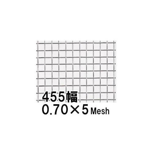 Rakuten - (極上別撰) 亜鉛引鉄線 平織金網 線径0.70×5メッシュ(4.38mm)網目 幅455mm×10m長さ