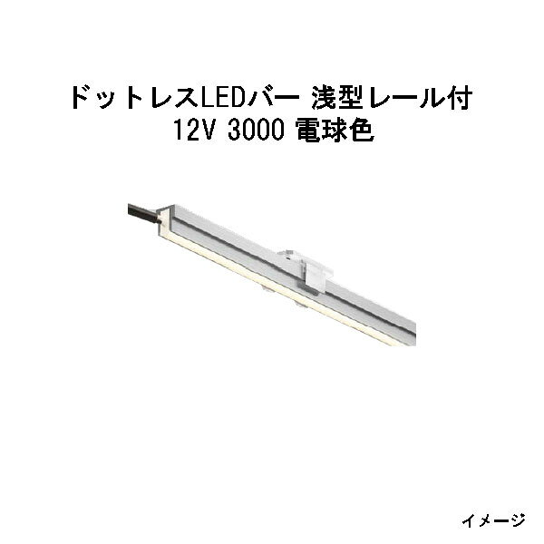 Rakuten - ドットレスLEDバー 浅型レール付 12V専用3000 電球色 (HAC-D35T 79835300)(タカショー エクステリア 庭造り DIY)
