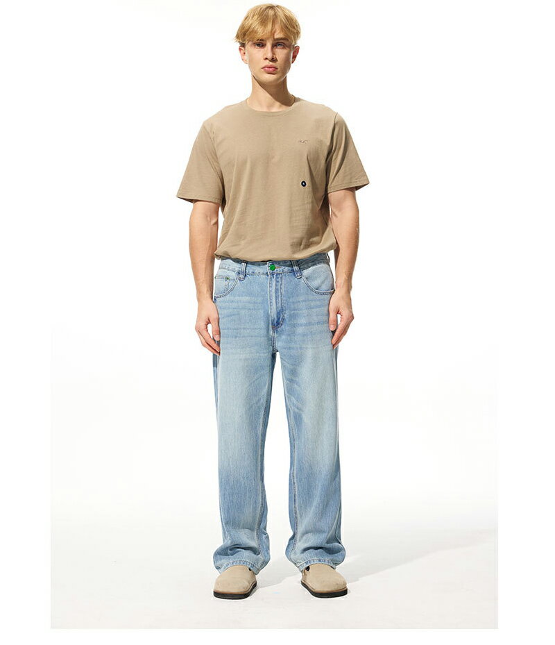 【送料無料】ストレートパンツ メンズ デニム 薄手 春夏 ジーンズ カジュアル 大きいサイズ ヴィンテージ ズボン 着?せ 通勤 通学 ロングパンツ リラックス 洗える スタイリッシュ Gパン ボトムス 長ズボン かっこいい 新作 彼氏 誕生日 プレゼント メンズファッション