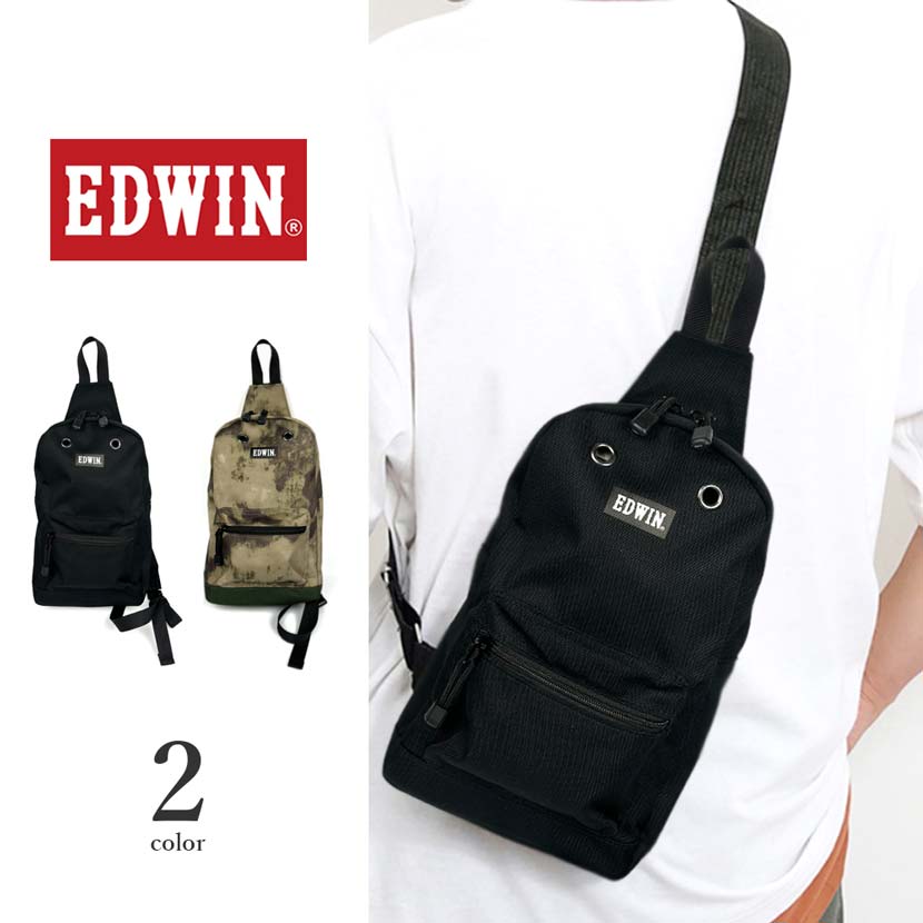 2 EDWIN ɥ  PUʥ 󥷥Хå ܥǥХå  ǥ 奢 ץ쥼 ɿ ȥɥ   ץ쥼 ե º