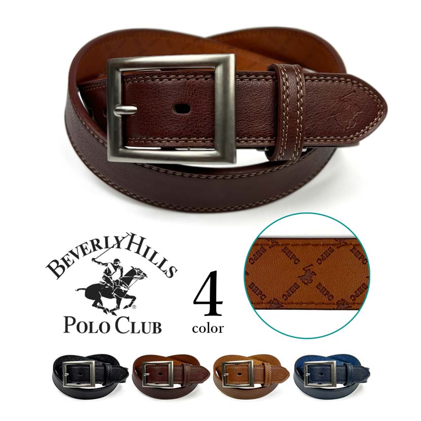 S4F@BEVERLY HILLS POLO CLUB ro[qY|Nu M\obN U[ xg 3.4cm Y fB[X jZbNX  v v[g 蕨