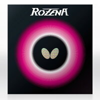 Butterfly バタフライ ロゼナ ROZENA 卓球 ラバー 赤 黒 卓球ラバー 裏ソフトラバ...