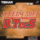 卓球 ラバー 初心者 中級者 上級者 卓球ラバー TIBHAR ティバー Speedy Soft D.TecS スピーディーソフト ディーテックス aia0024 ネコポス便送料無料