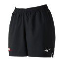 卓球 ユニフォーム パンツ ハーフパンツ MIZUNO ミズノ aph0124 ゲームパンツ レディース キッズ ジュニア 小学生 中学生 高校生 大学生 部活...
