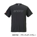 ANDRO アンドロ ナパティーシャツ tシャツ IV 卓球 ユニフォーム 卓球ウェア メンズ レディース ajg0164 公式試合対応 ジュニア キッズ 3