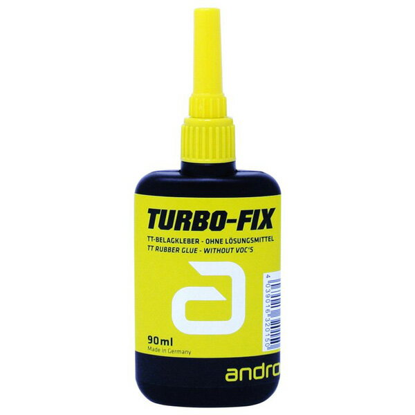 アンドロ ANDRO ajc0015 ターボフィックス TURBO-FIX 90ml 卓球ラバー用 高性能水溶性接着剤