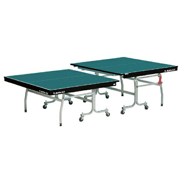 卓球台 国際規格 家庭用にも SAN-EI 三英 sat0075 SH1-DX(レジュブルー)(10-654)