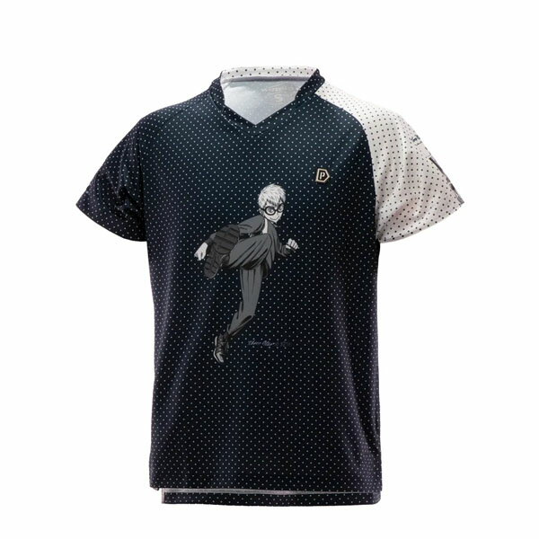 STIGA（スティガ） 卓球ユニフォーム PACIFIC SHIRT パシフィックシャツ ブルー×ブラック M