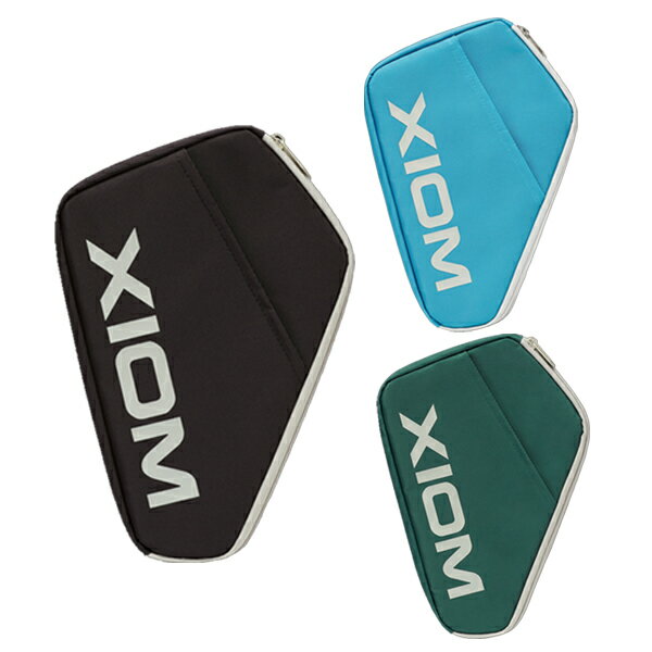 【ケースバッグ】「卓球用品」XIOM エクシオン ame0011 ペンタ ダブルケース ポリエステル900デニール 持ちやすいバンド付き