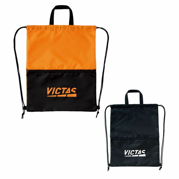 【ケースバッグ】「卓球用品」 VICTAS ヴィクタス aoe0016 プレイ ロゴ ジム サック【PLAY LOGO GYM SACK】