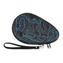 【ケースバッグ】「卓球用品」 VICTAS ヴィクタス aoe0018 プリンテッドラウンドラケットケース【PRINTED ROUND RACKET CASE】