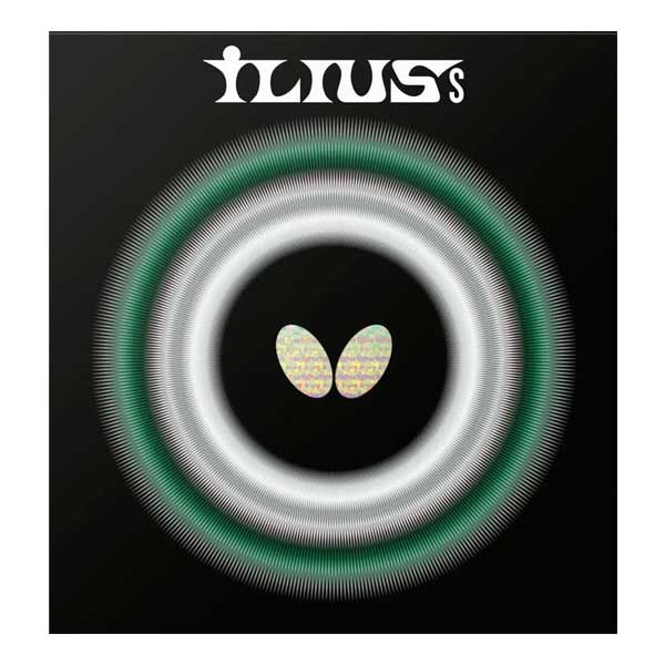 イリウスS 卓球ラバー メール便送料無料 Butterfly バタフライ aaa0274
