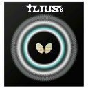 イリウスB 卓球ラバー メール便送料無料 Butterfly バタフライ aaa0275