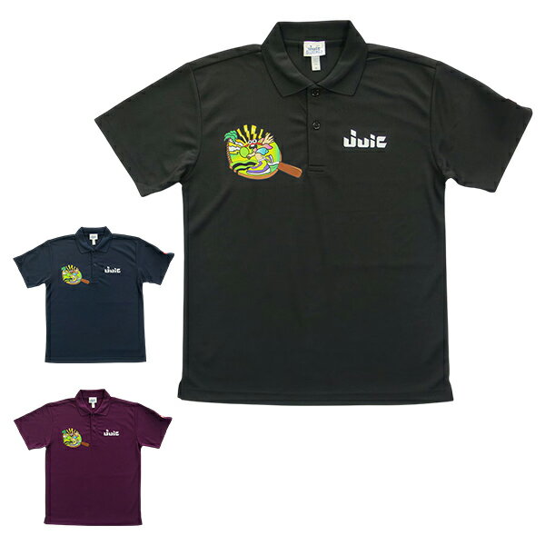 JUIC ジュウイック ユニポロWAVE ahg0363 卓球ウェア トップス 半袖ポロシャツ メンズ レディース キッ..