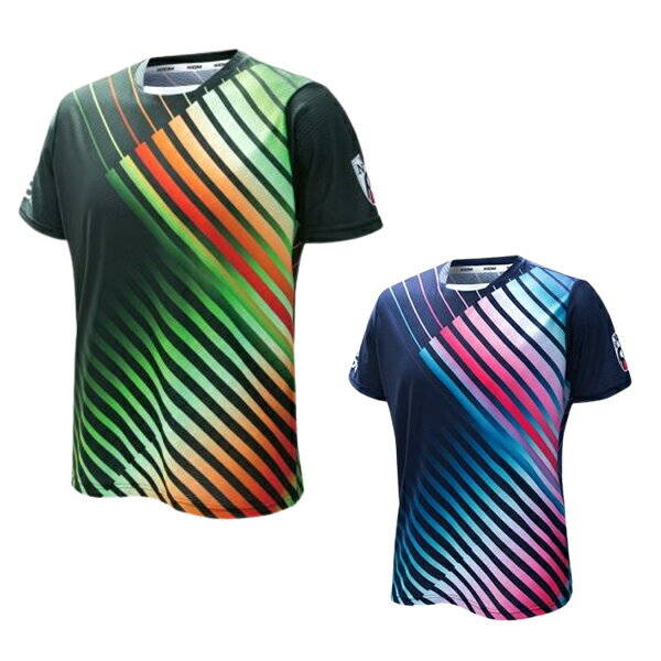 XIOM エクシオン テンパ amg0026 【返品・交換不可】卓球ウェア ユニフォーム 半袖トップス メンズ レディース ジュニア キッズ