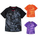 VICTAS ヴィクタス ストリーク ゲームシャツ aog0188 卓球ウェア トップス 半袖 JTTA公認ユニフォーム メンズ レディース キッズ ジュニア ...