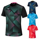 MIZUNO ミズノ ゲームシャツ apg0532 卓球ウェア 82JAC001 JTTA公認 ユニフォーム トップス Tシャツ 半袖 メンズ レディース 男女...