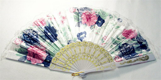 ラメ入りレース扇子バレエ用品/発表会/舞台用扇子/フラメンコ/キトリの扇子 ラメ入りレース扇子バレエ用品/発表会/舞台用扇子/フラメンコ/キトリの扇子