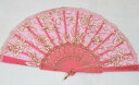 ラメ入りレース扇子バレエ用品/発表会/舞台用扇子/フラメンコ/キトリの扇子