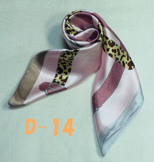 カラフル艶やかなシルク調スカーフ シルクロードの起点【西安】からの贈り物 美品激安 60角企業制服スカーフ