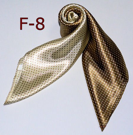 カラフル艶やかなシルク調スカーフ シルクロードの起点【西安】からの贈り物 美品激安 60角企業制服スカーフ