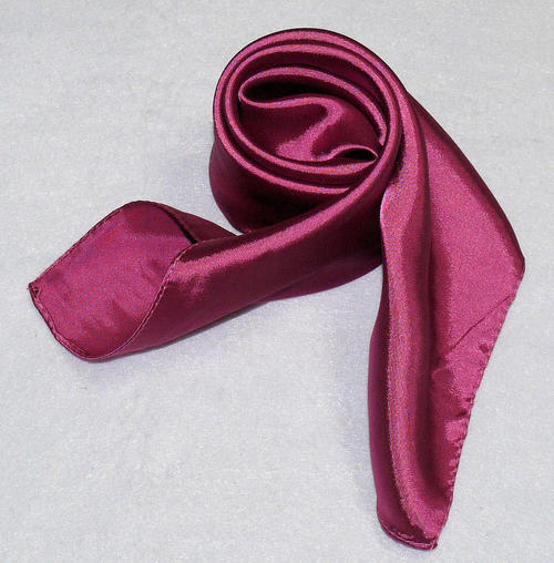 カラフル艶やかなシルク調スカーフ シルクロードの起点【西安】からの贈り物 美品激安 60角企業制服スカーフ