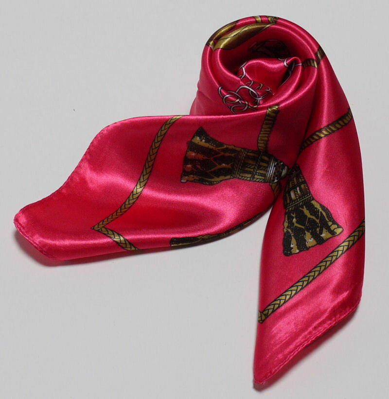 カラフル艶やかなシルクスカーフ シルクロードの起点【西安】からの贈り物 ★美品激安★ 中国雑貨