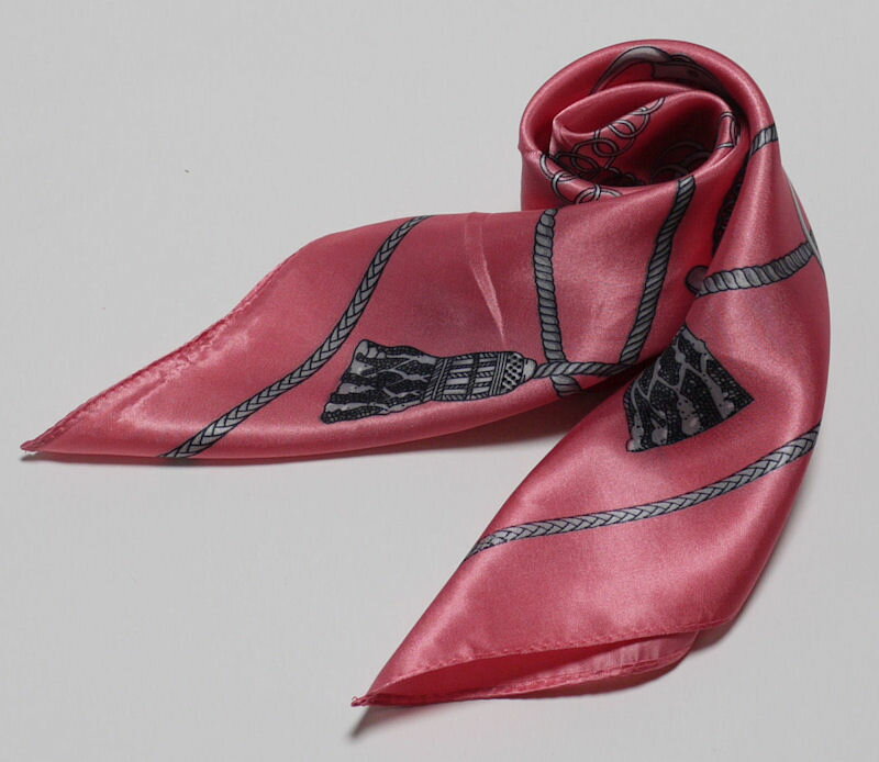 カラフル艶やかなシルクスカーフ シルクロードの起点【西安】からの贈り物 ★美品激安★ 中国雑貨