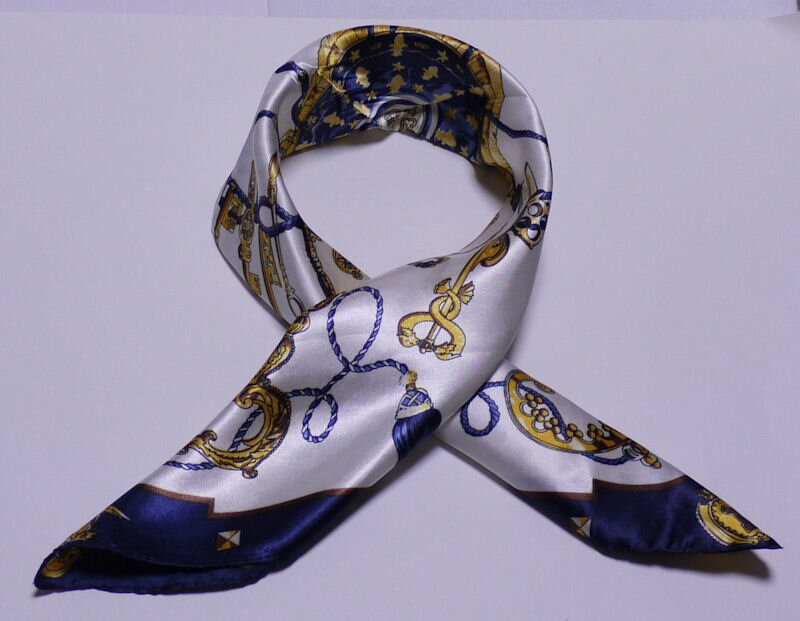 カラフル艶やかなシルクスカーフ シルクロードの起点【西安】からの贈り物 ★美品激安★ 中国雑貨