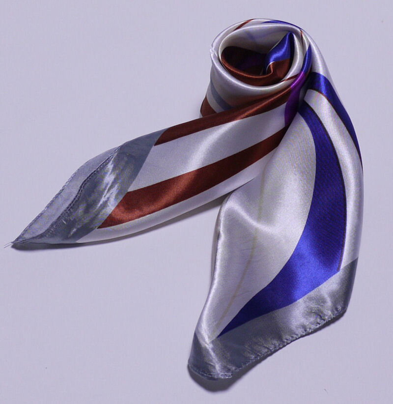 カラフル艶やかなシルクスカーフ シルクロードの起点【西安】からの贈り物 ★美品激安★ 中国雑貨