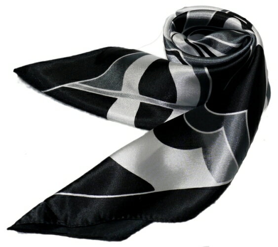 かわいいシルク調スカーフ 中判 60cm正方形...の紹介画像2
