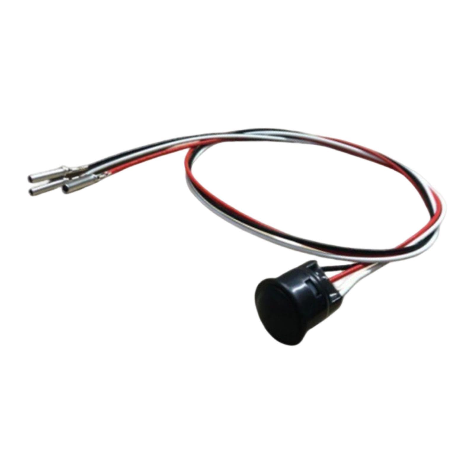 油圧ショベルジョイスティックボタン交換押しボタンスイッチ組立ケーブル付属制御ハンドル部品メンテナンス対応建設用途に適用, 黒ボタン3行目