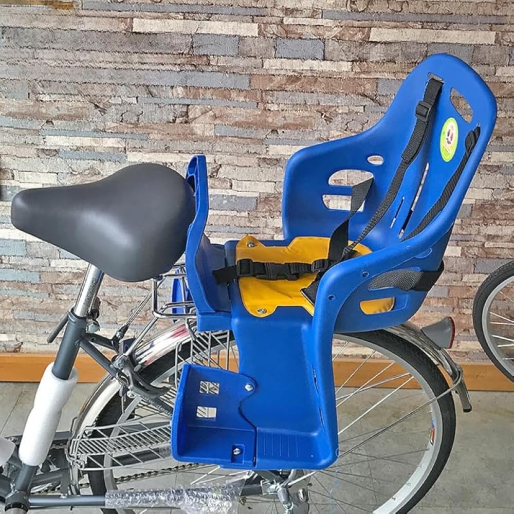 自転車チャイルドシート後部取り付けプラスチック子供幼児自転車マウンテンバイクベビーシート後部座席