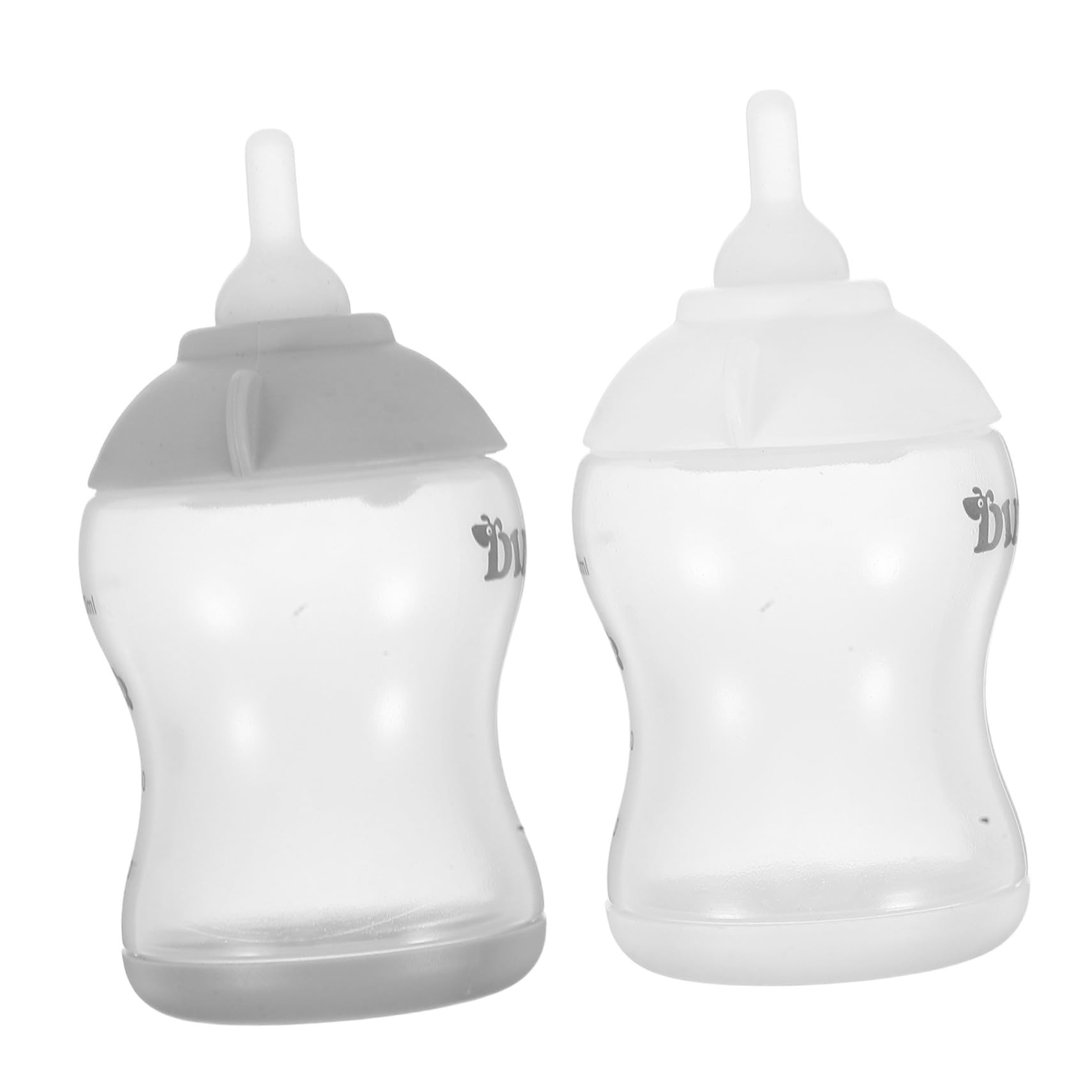 2個 ペット哺乳瓶 携帯便利 付き 子犬子猫用 授乳用 柔らか素材 持ち運びやすい ミルクコント可能 外出..